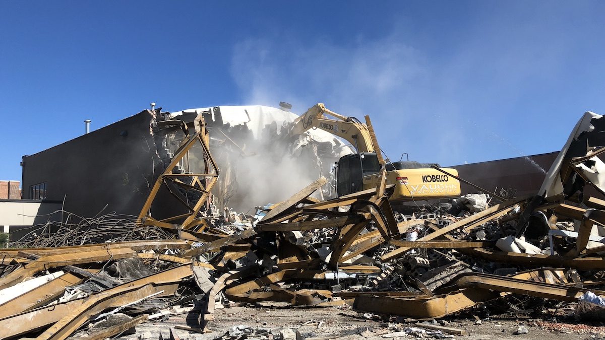 Commercial Demolition, Augusta Rd/St Greenville, SC