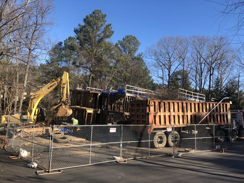 Residential Demolition Apartments, Plantation at Haywood, Fire Damage, Greenville SC