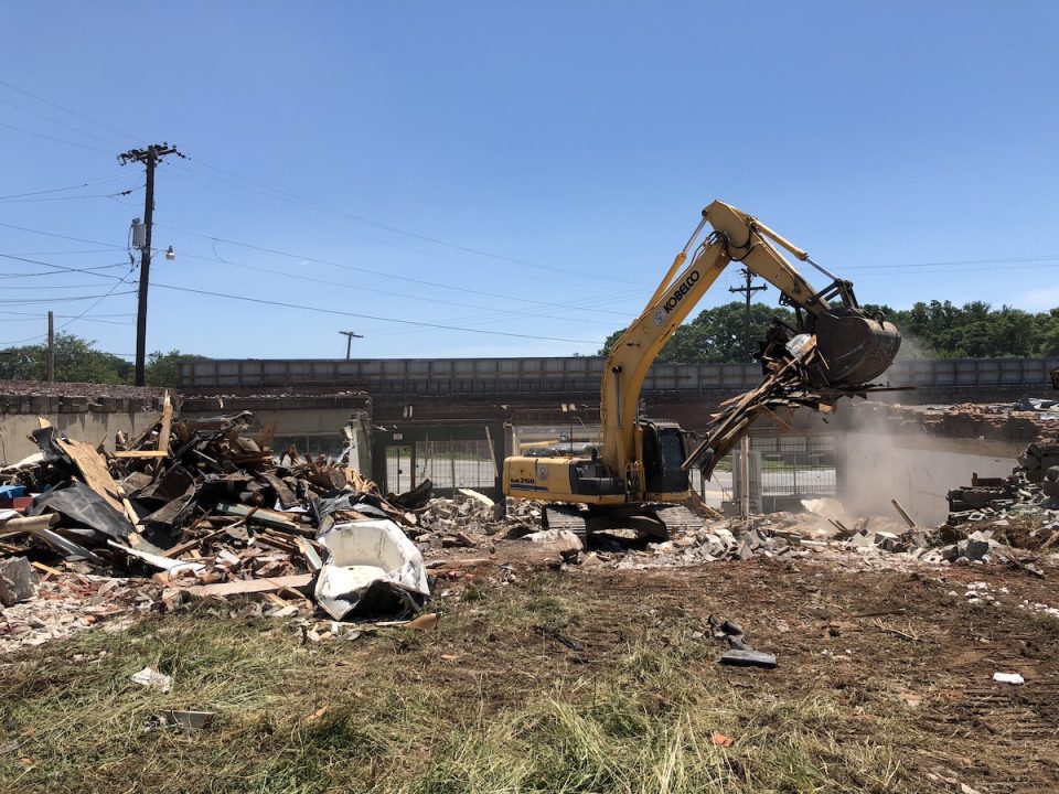 Commercial Demolition, Washington Ave, Greenville SC