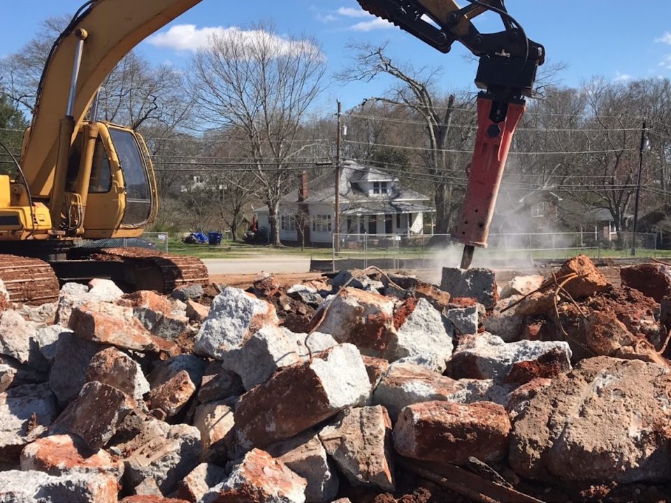 Commercial Demolition, Greenville Masonic Lodge