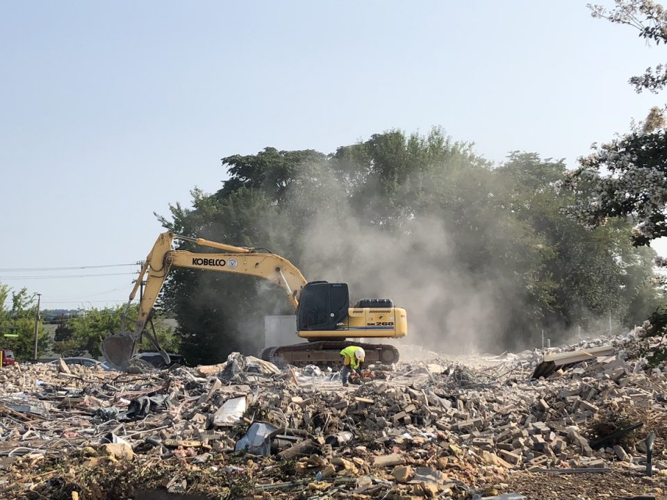 Commercial Demolition, Laurens Road, Greenville