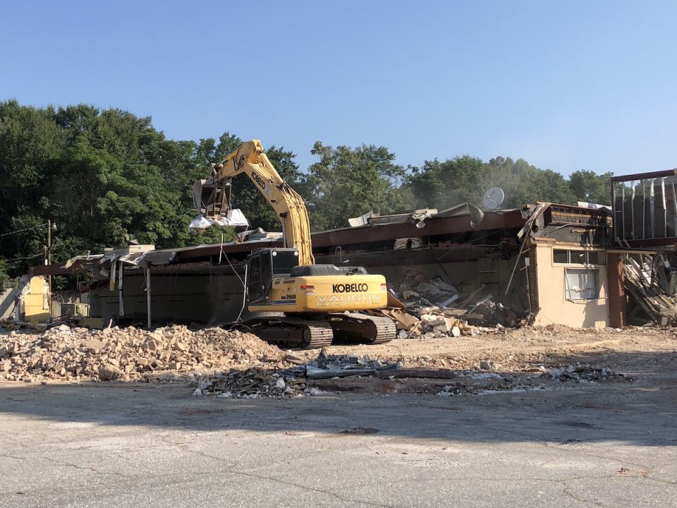 Commercial Demolition, S Pleasantburg Dr, Greenville