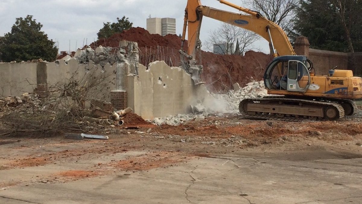 Industrial Demolition, Greenville SC, Shaw and Rutherford