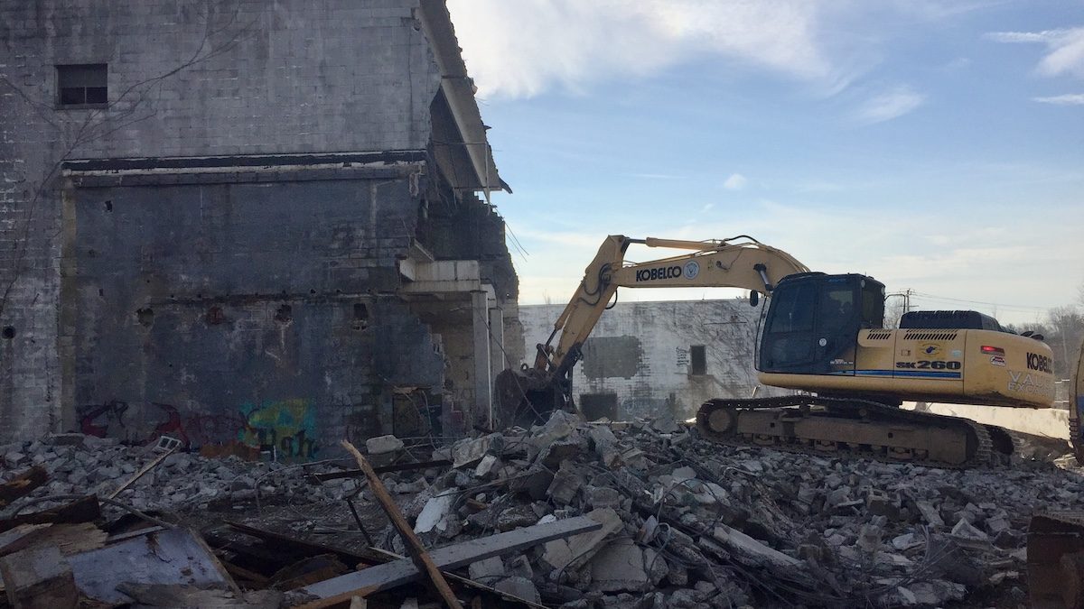 Industrial Demolition, Plush Mill on Easley Bridge Rd Greenville, SC