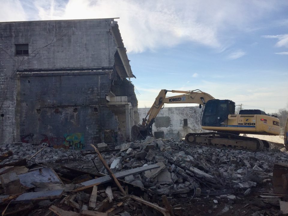 Industrial Demolition, Plush Mill on Easley Bridge Rd Greenville, SC