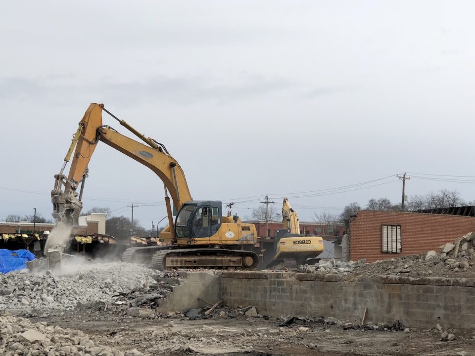 Industrial Demolition on Shaw St and Rutherford Rd