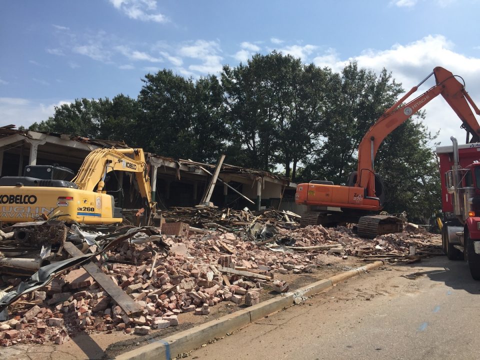 Industrial Demolition, Markley Street View, Greenville