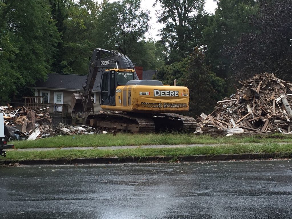 Residential Demolition Upstate, SC Vaughn Excavating