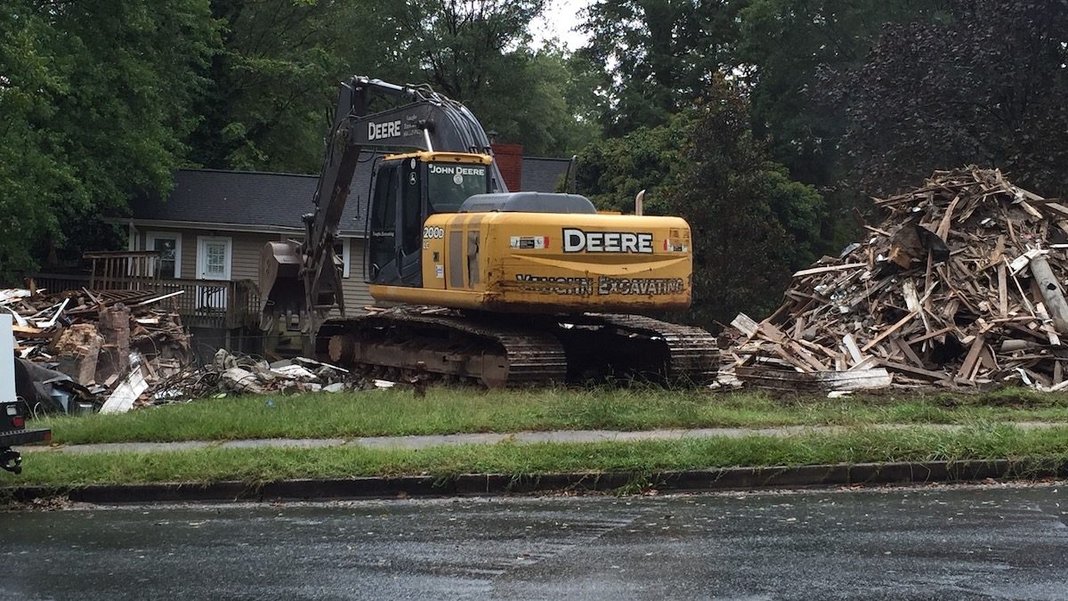 Residential Demolition Upstate Greenville, SC