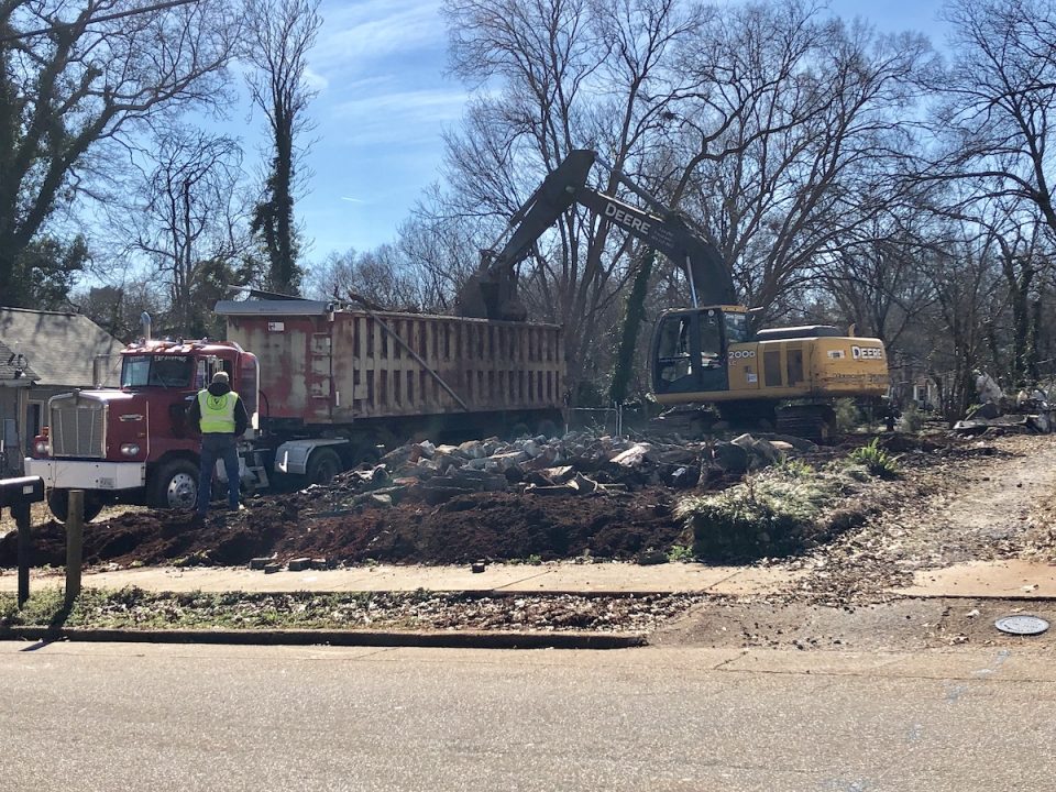 Residential Demo Downtown Greenville SC