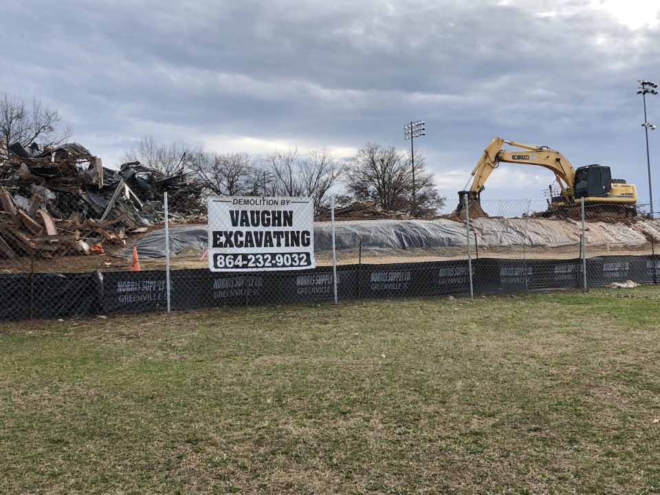 Commercial Demolition, St Joseph High School, Greenville SC