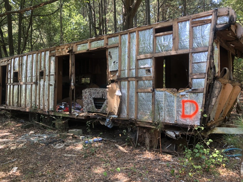 Demoing Making Room for New Home in Maudlin