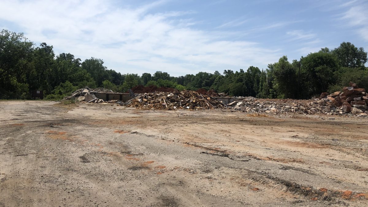 Demolition of Home near Augusta Street