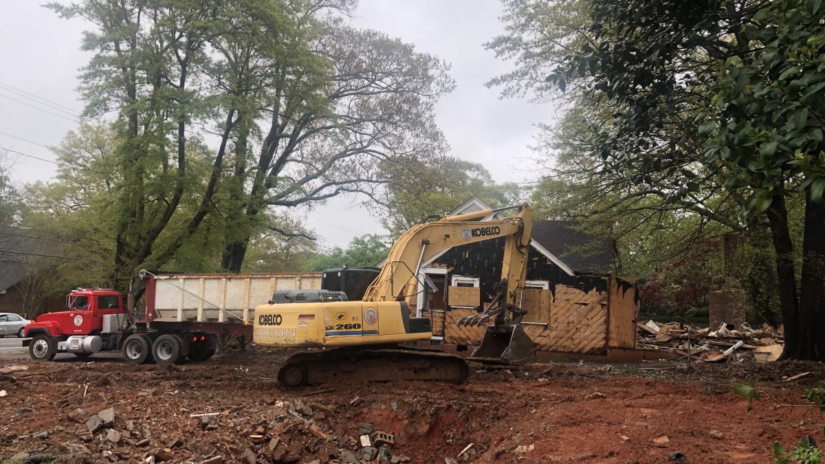 Making Room for New Fire Station Augusta Street Area