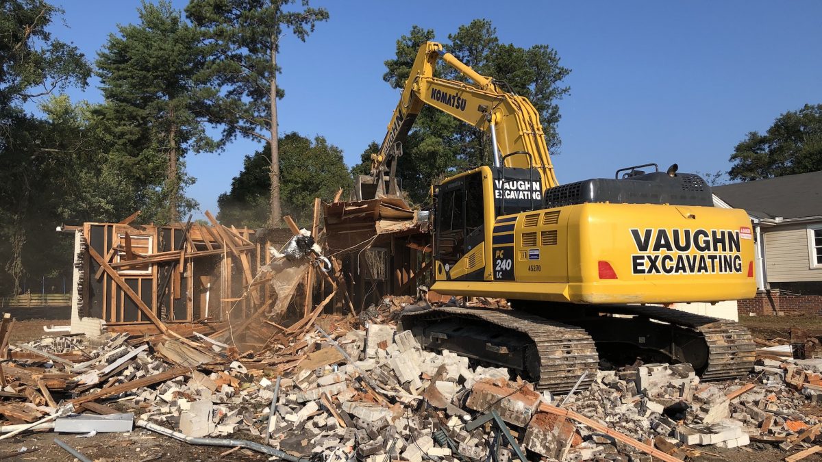 Mauldin Main St Demolition